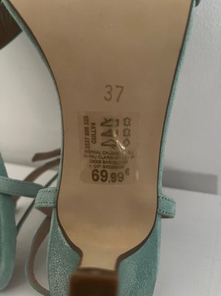 Sandalias Fosco Tacón SIN ESTRENAR 37