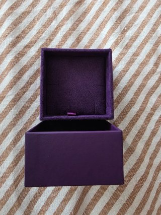 Caja de joyas Aristocrazy morada