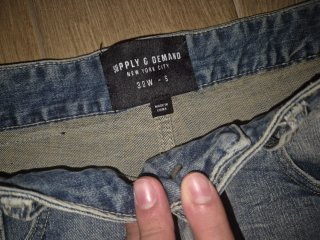 Pantaloncini jeans Supply & Demand strappati