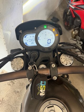 Benelli Leoncino 500 Negra/Gris