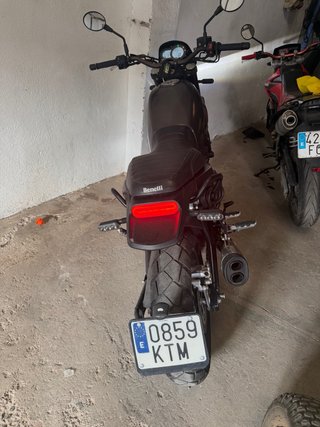 Benelli Leoncino 500 Negra/Gris