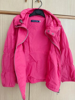 Giacca a vento/spolverino fucsia Original Marines