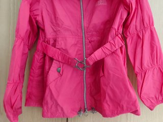 Giacca a vento/spolverino fucsia Original Marines