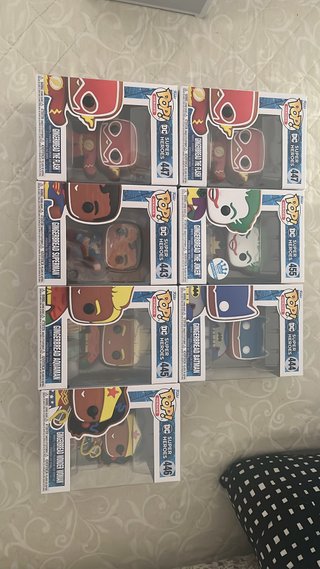 Lote Funko Pop DC Super Heroes