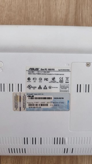 Portátil Asus Mini Blanco