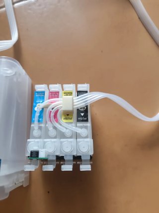 Sistema CISS con Dampers y Tubos