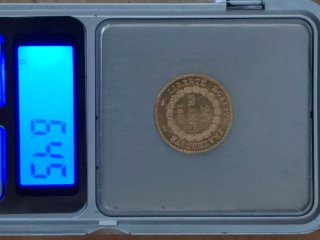 Moneda 20 Francos Oro