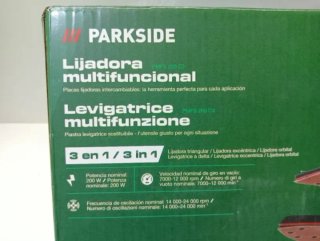 3 en 1 Lijadora PARKSIDE Eléctrica