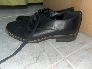 Zapatos negros vestir talla 38
