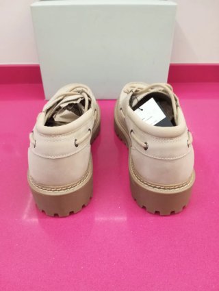 Zapatos náuticos Pull & Bear beige/marrón