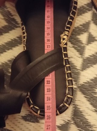 Sandalias ASOS DESIGN plataforma esparto T37