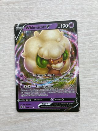 Lote 3 Cartas Pokémon V: Oranguru, Garbodor, Whims