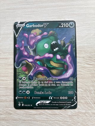 Lote 3 Cartas Pokémon V: Oranguru, Garbodor, Whims