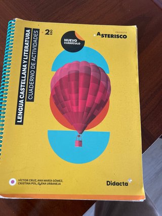Lengua castellana y literatura, 2 ESO, Proyecto...