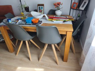 Silla de comedor moderna