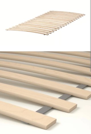 Estructura Cama Ikea + Somier Madera