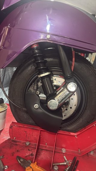 Deflector Aire Freno Vespa PX'98 / MY / NT