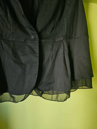 Chaleco negro SHEIN