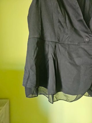 Chaleco negro SHEIN