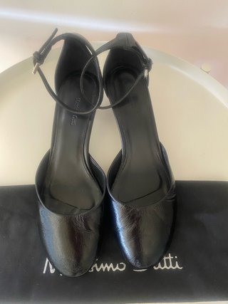 Zapatos Massimo Dutti Negros Talla 38