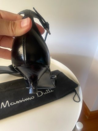 Zapatos Massimo Dutti Negros Talla 38