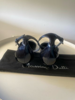 Zapatos Massimo Dutti Negros Talla 38