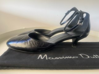 Zapatos Massimo Dutti Negros Talla 38