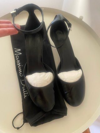 Zapatos Massimo Dutti Negros Talla 38