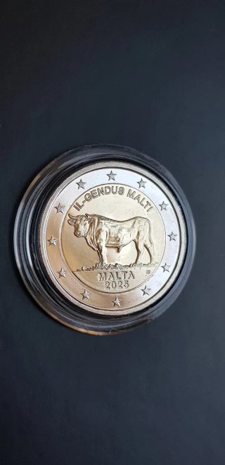 2€ Malta 2025 Bue maltese Il Gendus Malti