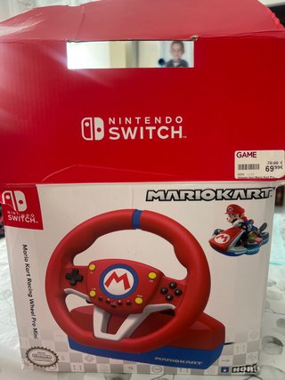 Volante Mario Kart Racing Wheel Pro Mini