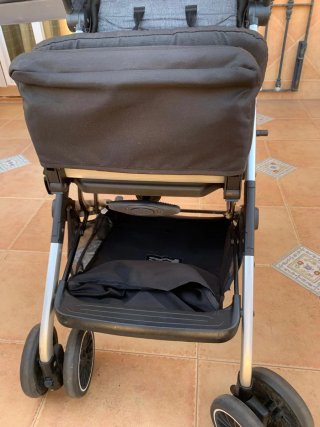 Carrito de bebé CAM negro