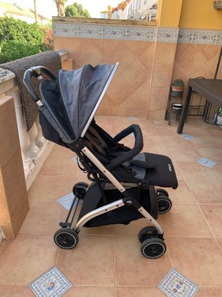 Carrito de bebé CAM negro