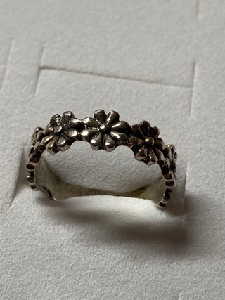 Anillo Flores Plata 17.77mm
