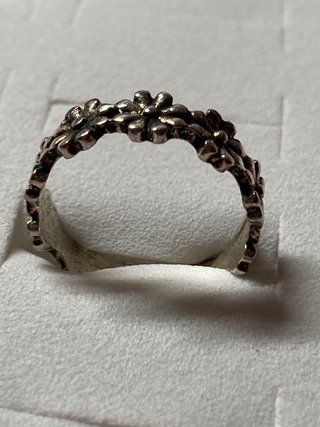 Anillo Flores Plata 17.77mm