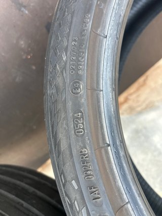 2x Continental SportContact 7 225/40 R19 93Y XL