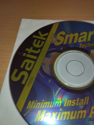 CD installazione per Saitek P880 Dual Analog PadPc