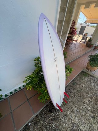 Tabla de surf FAT color lila