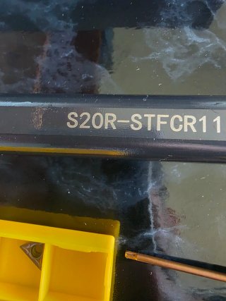 Mandril portaplaquitas Torneado S20R-STFCR11 + Pas