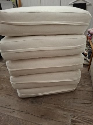 Cojines de sofá beige (pack 5)