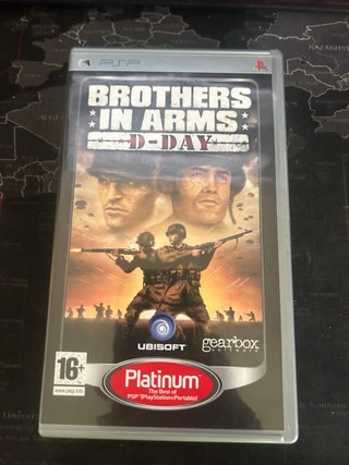 BROTHERS IN ARMS: D-DAY PSP PLATINUM – COMPLETO