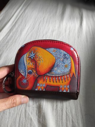 Cartera elefante suerte multicolor