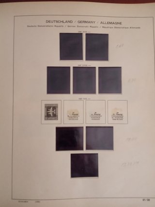 Álbum Schaubek años 30+ 60 Hojas DDR años 50 al 64