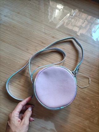 Borsetta rotonda bambina con lettera N