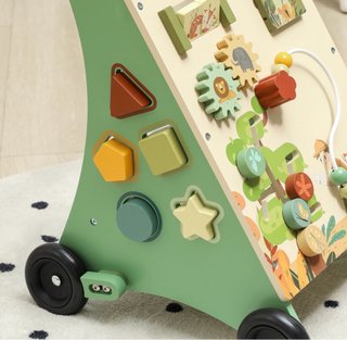 Andador de madera para bebés