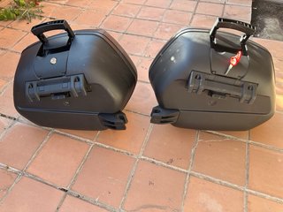 Maletas moto shad 36 carbono perfecto estado