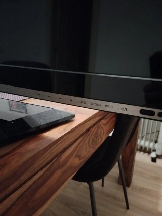 Televisión LG Negra