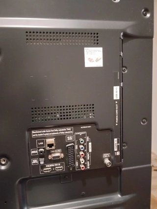 Televisión LG Negra