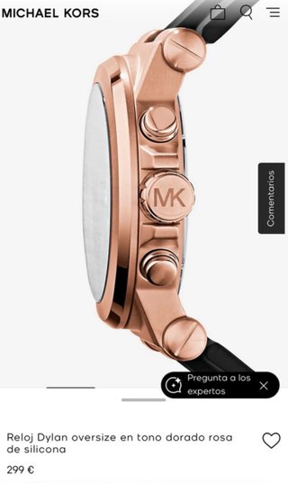 Reloj Michael Kors Dorado y Negro