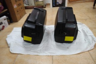 3 Maletas Touring BMW K75 K100 K1100 Negras