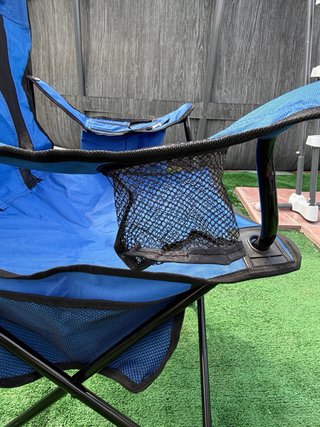 2 sedie Camping/Pesca Azul Nylon/Poliéster